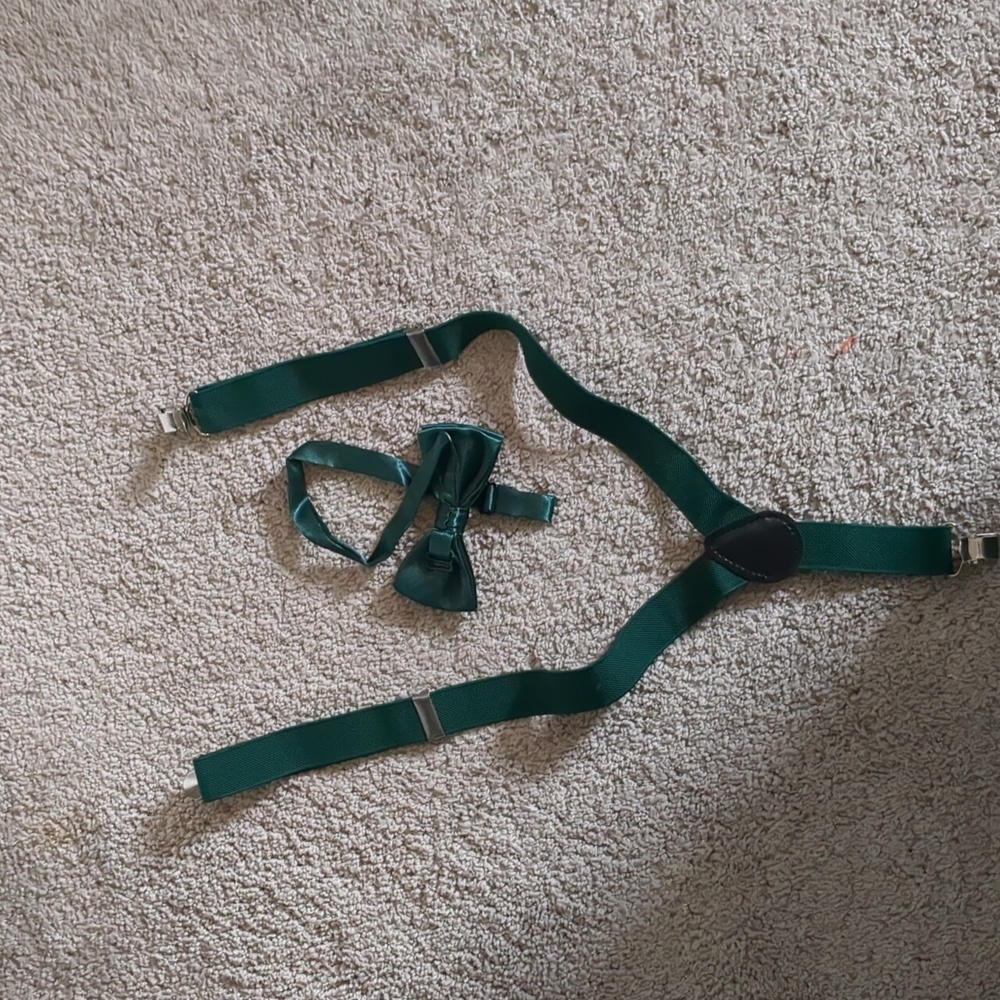Suspenders & Bowtie Set
